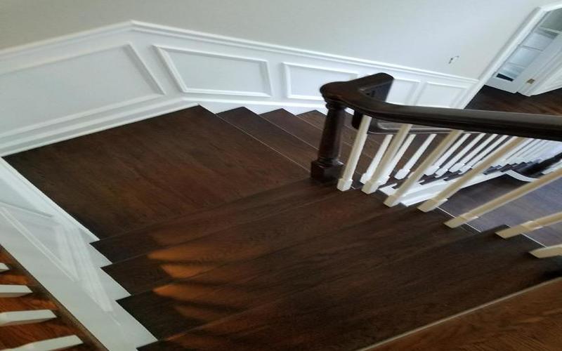 A Traditional Look with Wood Flooring in Westport, CT